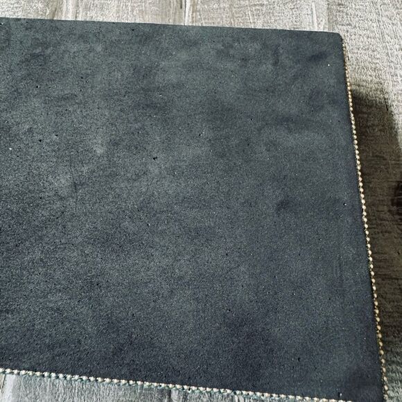 Southwest Western Aztec Tribal Beaded Blue Tan Brown Decor Serving Decor Tray - Picture 9 of 11